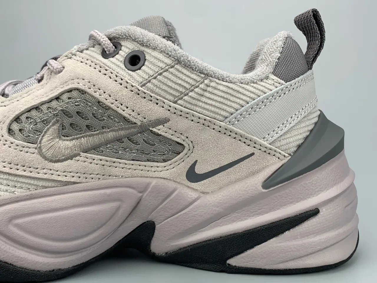 Nike M2K Tekno Beige Gray Chunky Sneakers 5