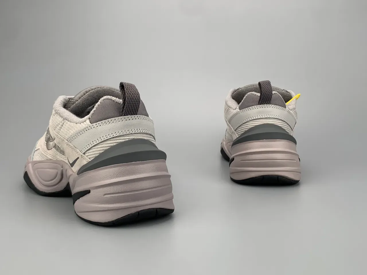 Nike M2K Tekno Beige Gray Chunky Sneakers 6