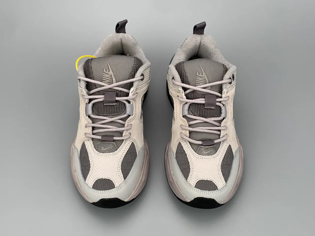 Nike M2K Tekno Beige Gray Chunky Sneakers 9