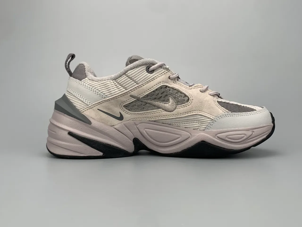 Nike M2K Tekno Beige Gray Chunky Sneakers 10