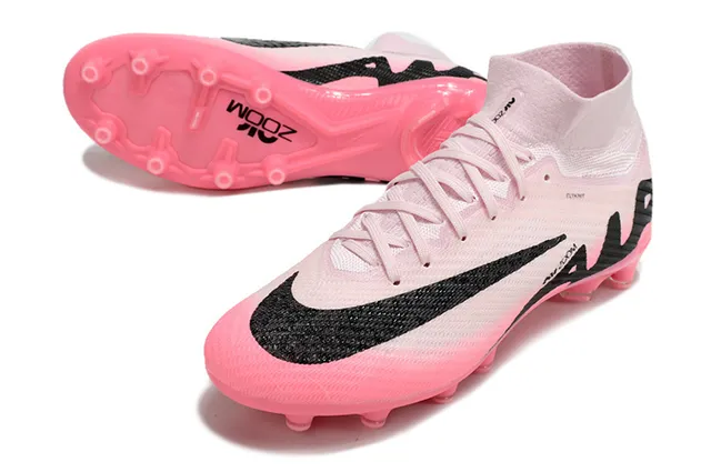 Nike Mercurial Superfly Air Zoom গোলাপি কালো ফার্ম-গ্রাউন্ড ফুটবল জুতা 3