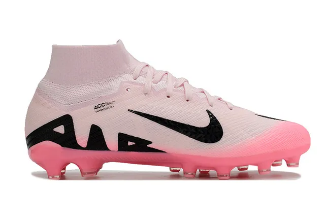 Nike Mercurial Superfly Air Zoom গোলাপি কালো ফার্ম-গ্রাউন্ড ফুটবল জুতা 5