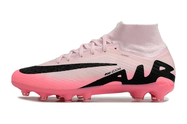 Nike Mercurial Superfly Air Zoom গোলাপি কালো ফার্ম-গ্রাউন্ড ফুটবল জুতা 6