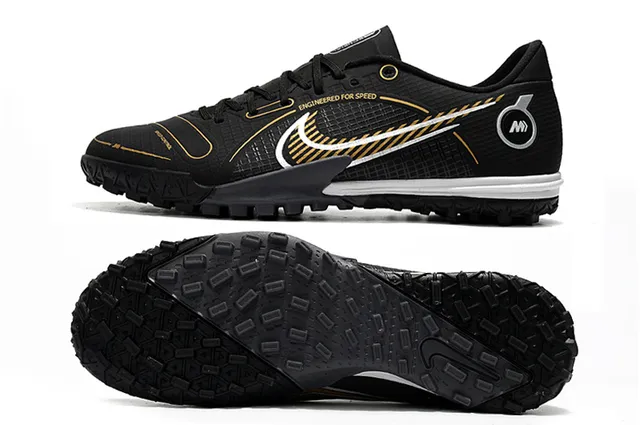 Nike Mercurial Turf branco azul neon lime Turf sapatos de futebol 23