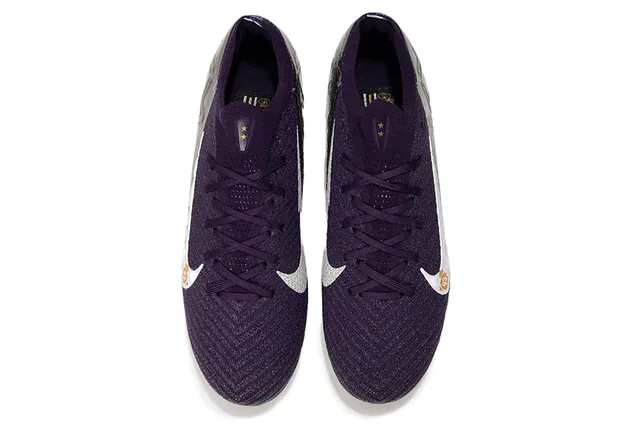 Nike Mercurial Vapor KM Metallic Purple Firm-Ground Soccer Shoes 2