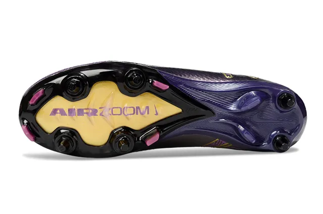 Nike Mercurial Vapor KM Metallic Purple Firm-Ground Soccer Shoes 6