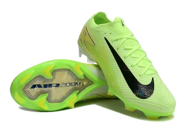 Nike Mercurial Vapor Vert Lime Néon Chaussures de football Firm-Ground 4
