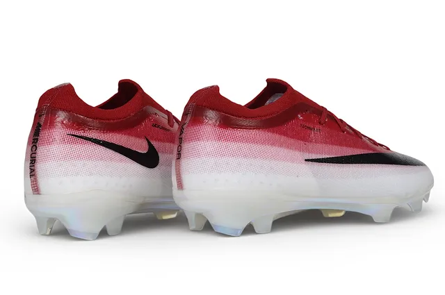 Nike Mercurial Vapor Red Black Low-Cut Sock-Fit Upper Gradient Knit Firm-Ground Soccer Shoes 4