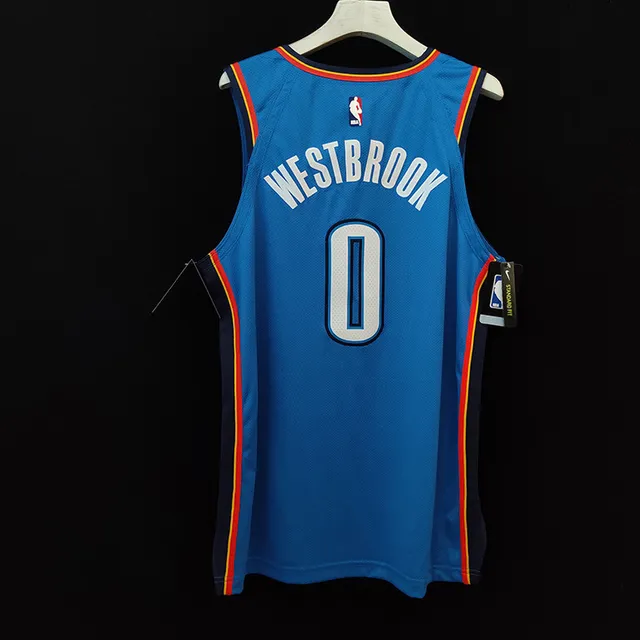 Nike Oklahoma City Thunder City Edition Camiseta Azul 3