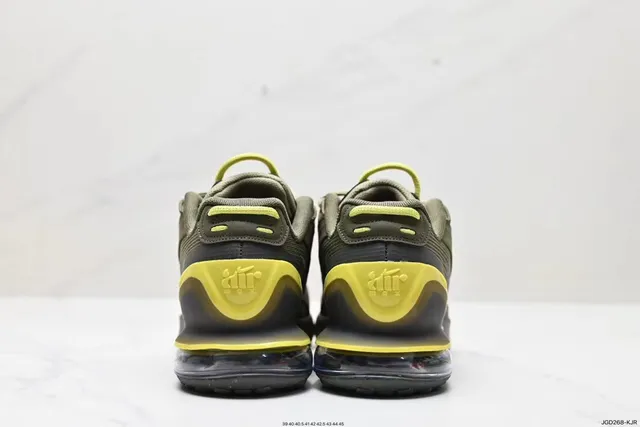 Nike Olive Green and Yellow Air Cushion Lifestyle Sneakers 5