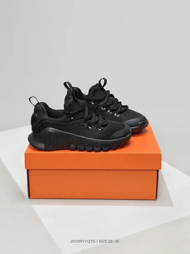 Nike Orange Green Knit Upper Sculpted Wavy Midsole Lifestyle Sneakers 17