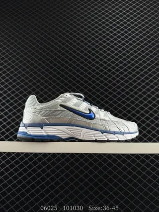 Nike P-6000 Initiator Gray and Blue Running Shoes 2