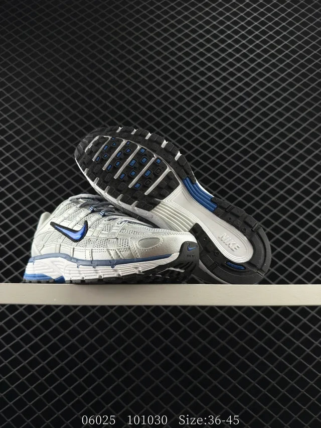 Nike P-6000 Initiator Gray and Blue Running Shoes 3