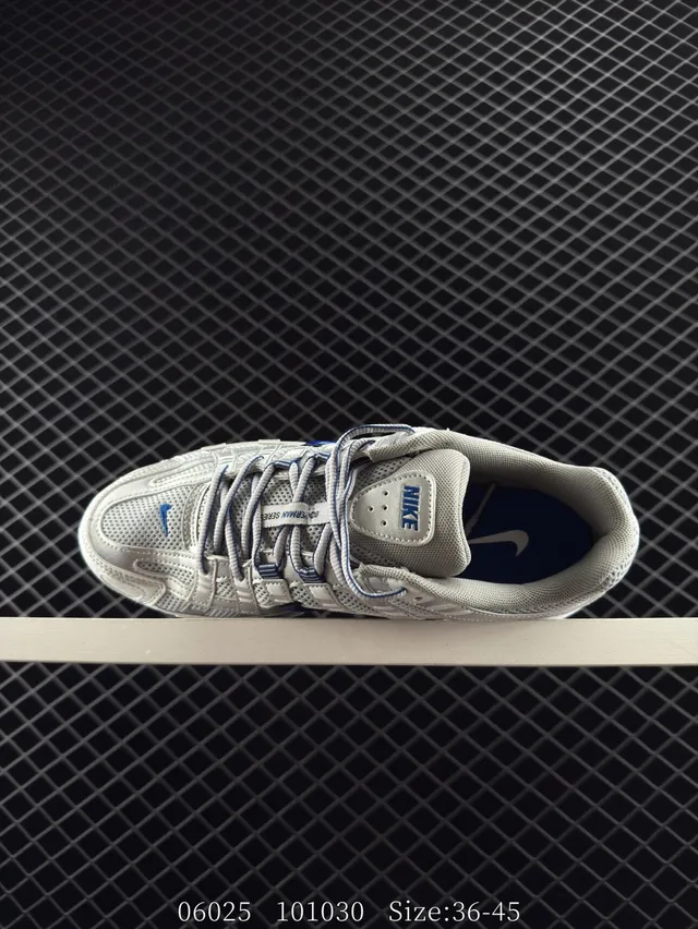 Nike P-6000 Initiator Gray and Blue Running Shoes 6