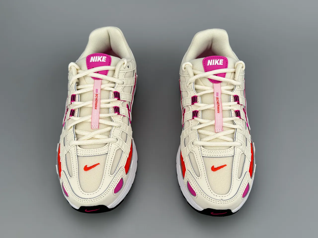 Nike P-6000 Off-White Pink Orange Lifestyle Sneakers 7