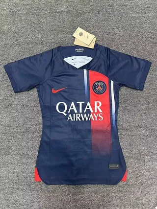 Nike Paris Saint-Germain Home Navy Red V-Neck Jersey 2