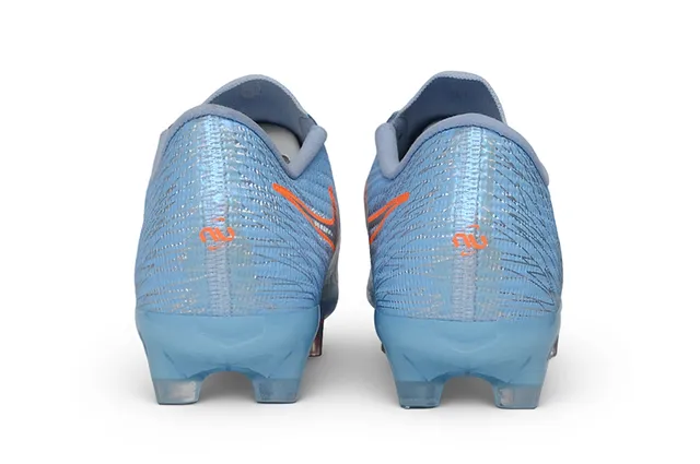 Nike Phantom GT Blue Orange Flyknit Upper Low-Cut Collar Firm-Ground Soccer Shoes 3