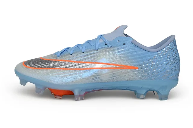 Nike Phantom GT Blue Orange Flyknit Upper Low-Cut Collar Firm-Ground Soccer Shoes 8