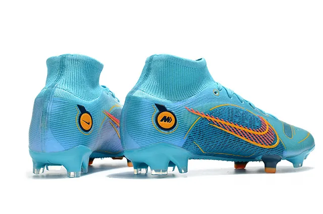Nike Phantom GT Marcelo Bleu clair Orange Firm-Ground Chaussures de football 7