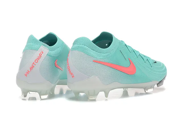 Nike Phantom GT Mint and Coral Firm-Ground Soccer Shoes 2