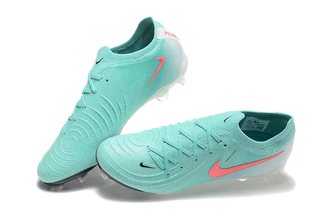 Nike Phantom GT Mint and Coral Firm-Ground Soccer Shoes 3