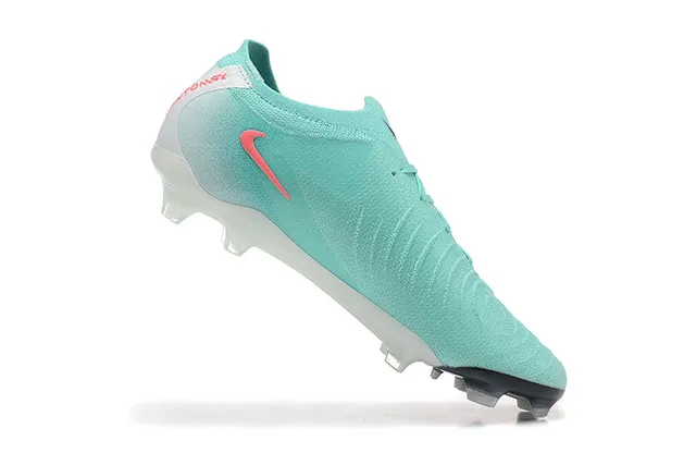 Nike Phantom GT Mint and Coral Firm-Ground Soccer Shoes 4