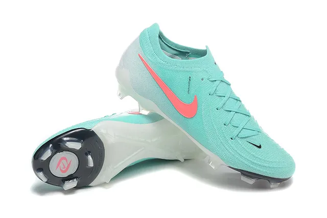 Nike Phantom GT Mint and Coral Firm-Ground Soccer Shoes 6