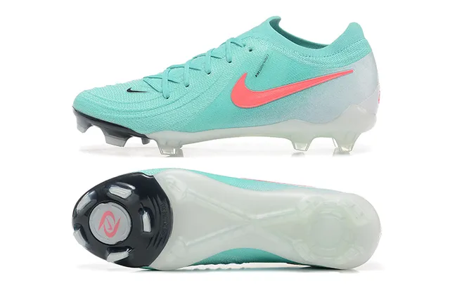 Nike Phantom GT Mint and Coral Firm-Ground Soccer Shoes 9