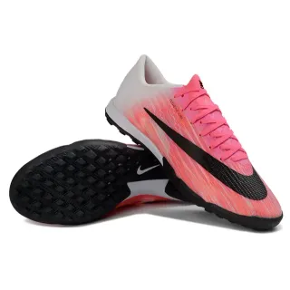 Nike Pink Black Low-Profile Synthetic Upper Gradient Fade Turf Soccer Shoes