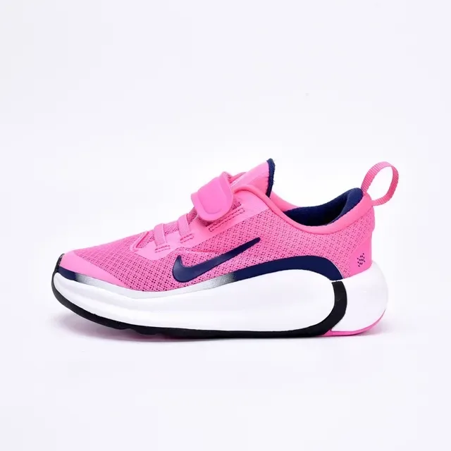 Nike Pink Navy Low-Top Mesh Upper Lifestyle Sneakers 3