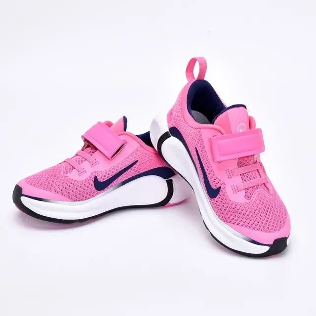 Nike Pink Navy Low-Top Mesh Upper Lifestyle Sneakers 10