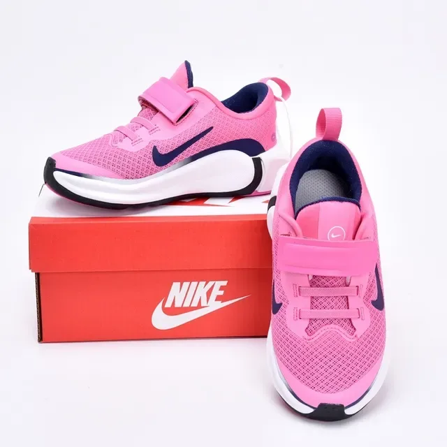Nike Pink Navy Low-Top Mesh Upper Lifestyle Sneakers 15