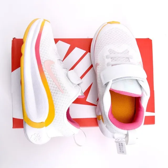Nike Pink Navy Low-Top Mesh Upper Lifestyle Sneakers 21