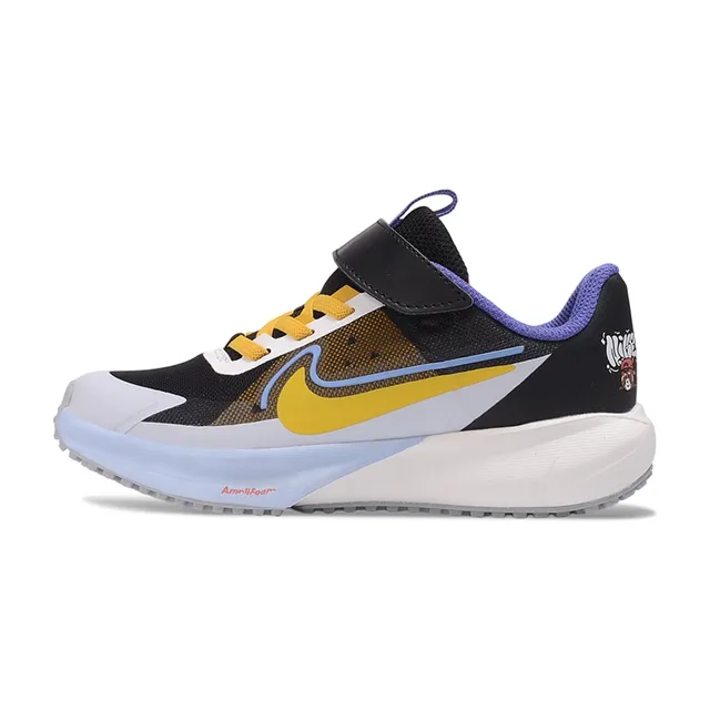 Nike Pink White Low-Top Velcro Strap Closure Running Shoes 5
