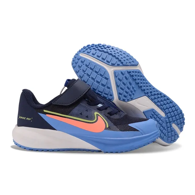 Nike Pink White Low-Top Velcro Strap Closure Running Shoes 16