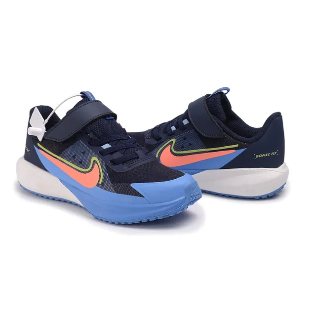 Nike Pink White Low-Top Velcro Strap Closure Running Shoes 18