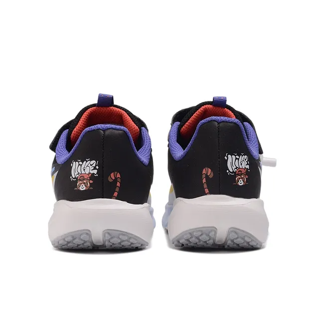 Nike Pink White Low-Top Velcro Strap Closure Running Shoes 23