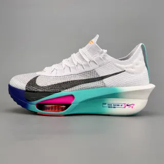 Nike Road Racing AF 2023-03 White Teal Blue Pink Running Shoes