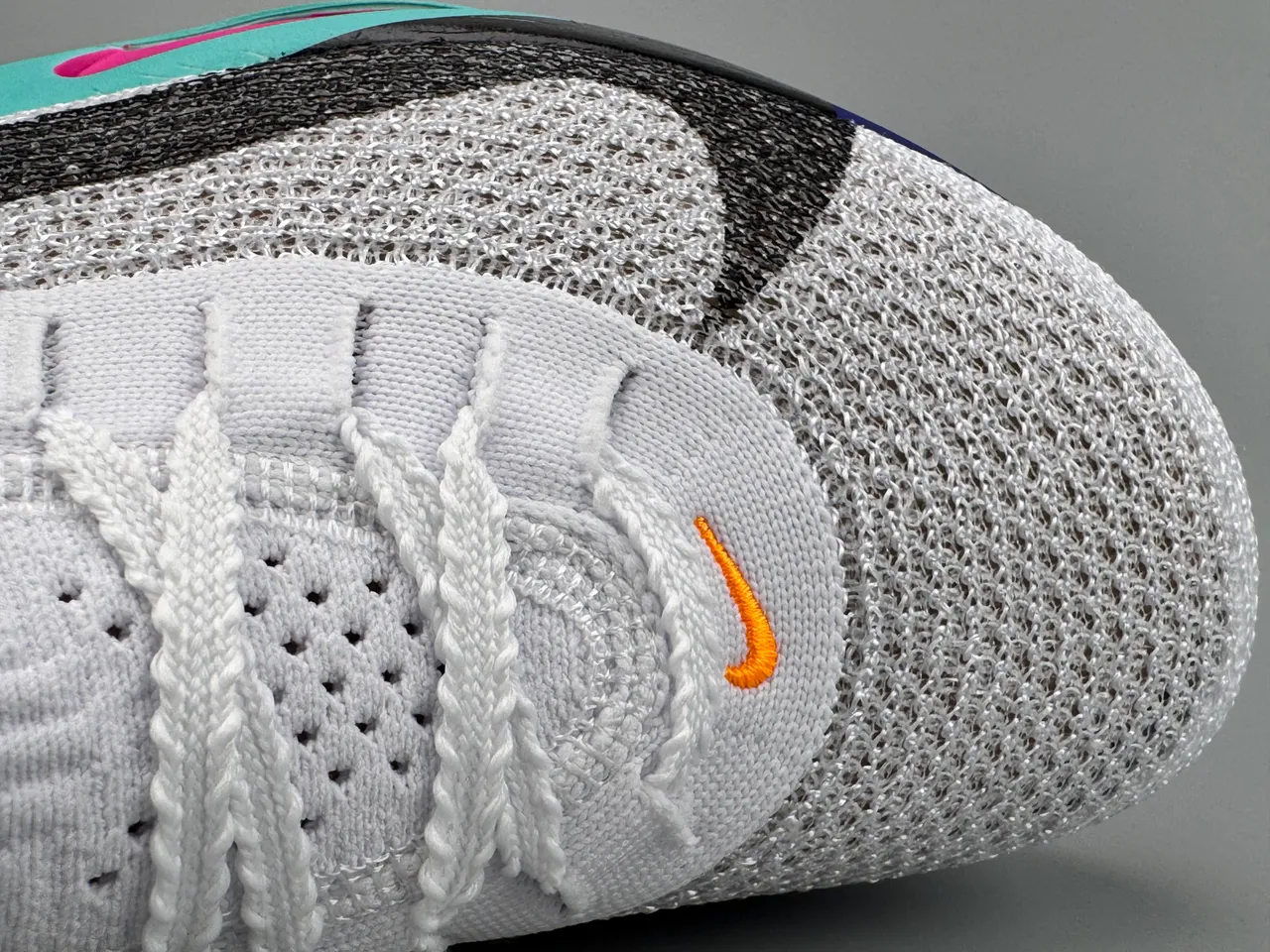 Nike Road Racing AF 2023-03 Tênis de corrida brancos turquesa azul rosa 4