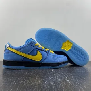 Nike SB Dunk Low Blue Yellow 滑板鞋