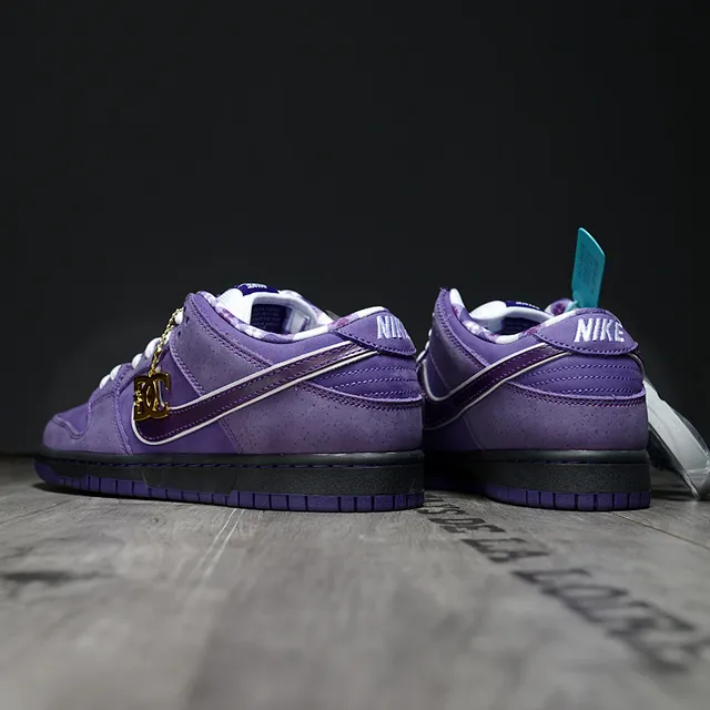 Nike SB Dunk Low Chaussures de Skateboard Violettes 3