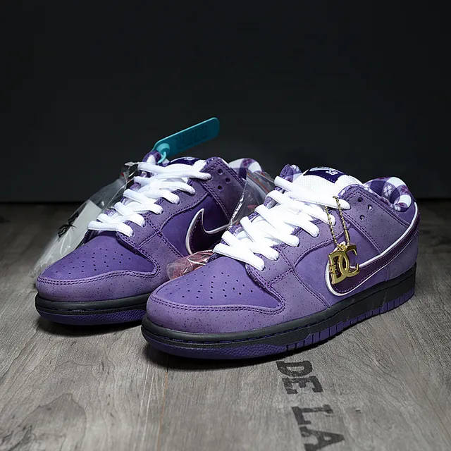 Nike SB Dunk Low Chaussures de Skateboard Violettes 4