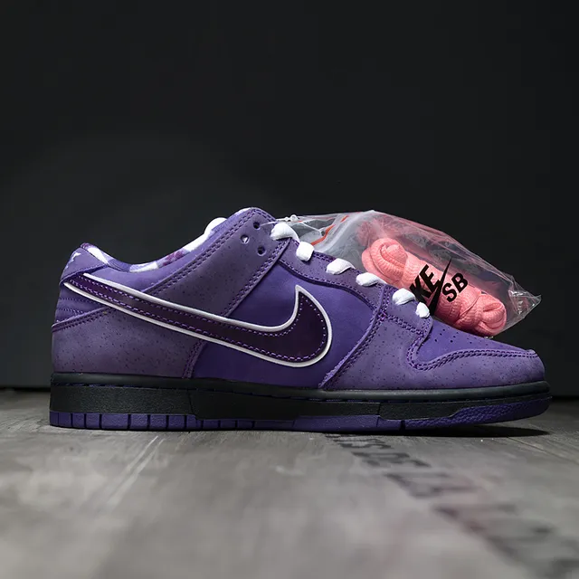 Nike SB Dunk Low Chaussures de Skateboard Violettes 6