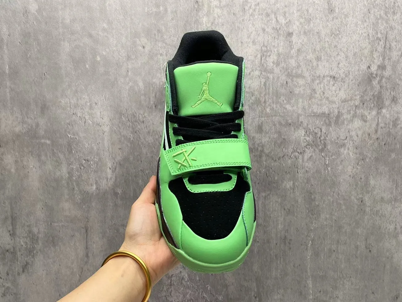 Nike SB Force 58 Chaussures de Skateboard Vert Néon Noir 3