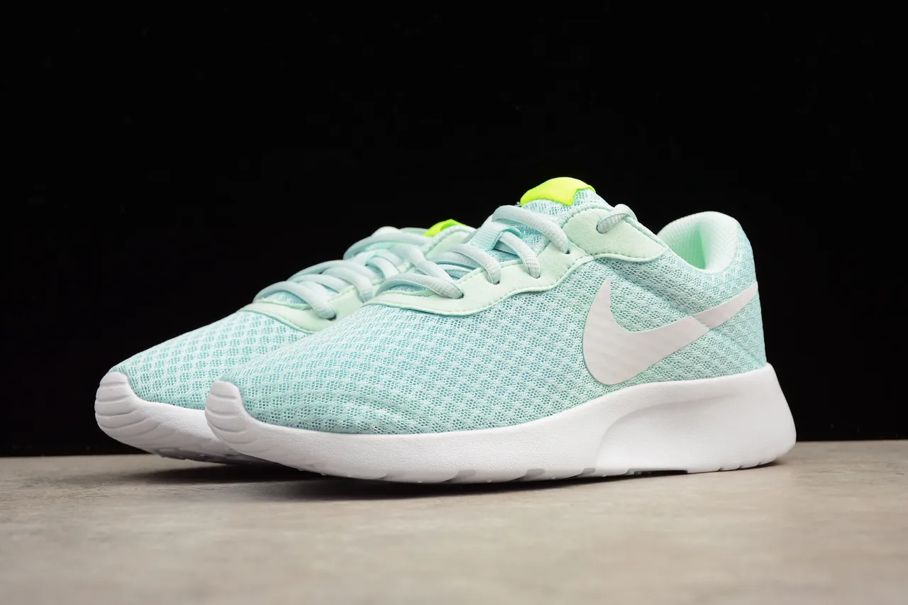 Nike Tanjun Mint Aqua White Lifestyle Sneakers 6