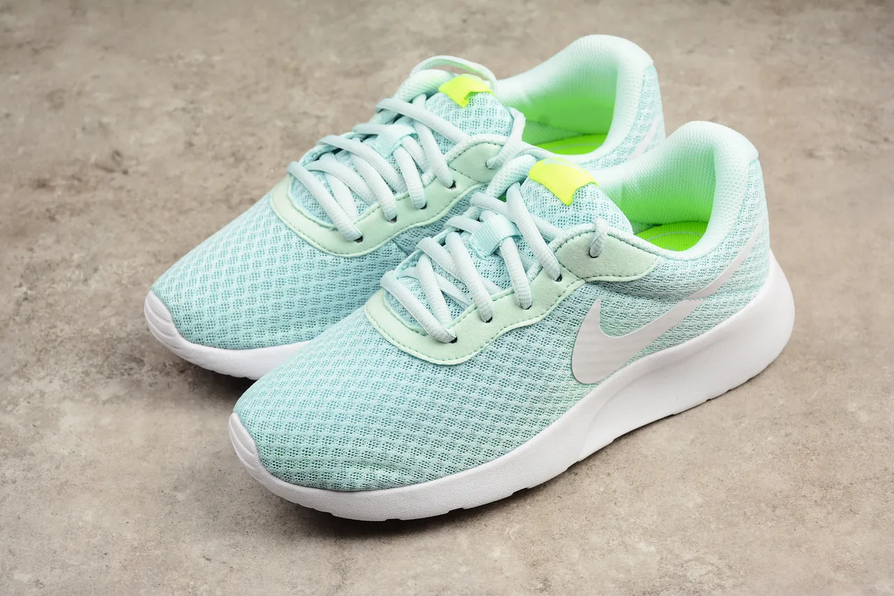Nike Tanjun Mint Aqua White Lifestyle Sneakers 13