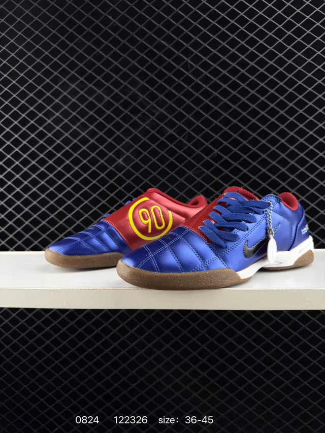 Nike Total 90 III Royal Blue Red Gum Chaussures de football indoor 2