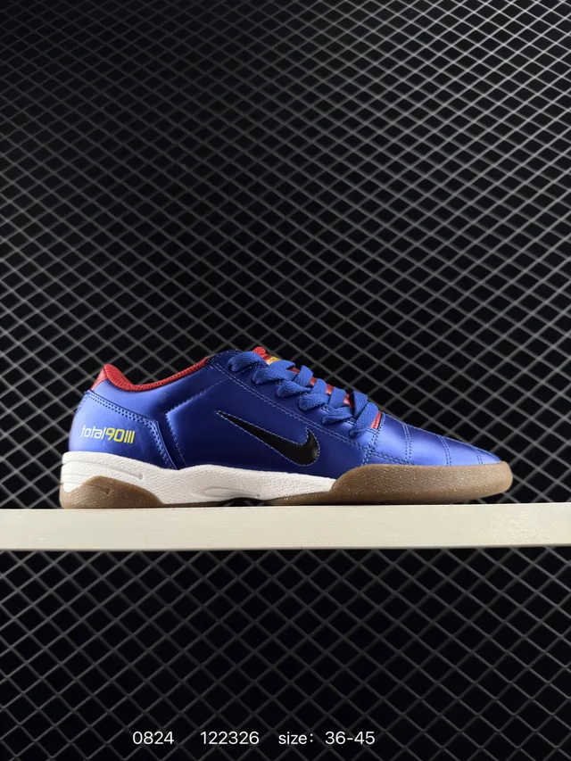 Nike Total 90 III Royal Blue Red Gum Chaussures de football indoor 6
