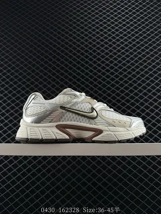 Nike V5 RNR Silver Brown Midsole Mesh Upper Chunky Sneakers 2