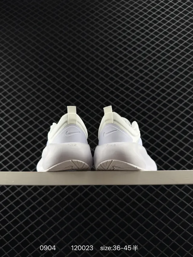 Nike White Beige Sculpted Foam Midsole Lifestyle Sneakers 3